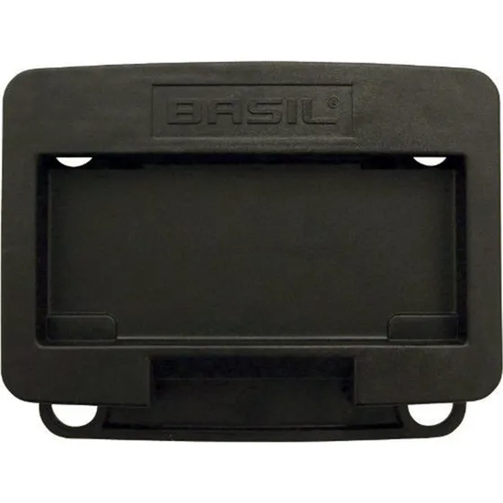 Basil Placa Adaptadora KlickFix Negro