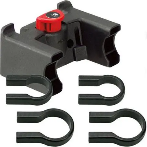 KlickFix Soporte Manillar con Cerradura 22-26/31.8mm Negro