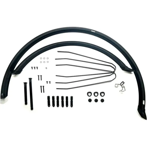 Zfal Trail 65 Par Guardabarros Negro 26-29"