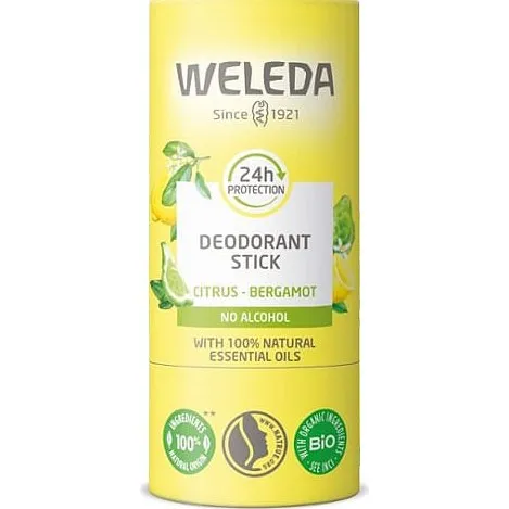 Weleda Desodorante Stick Limón 50g Sin Alcohol