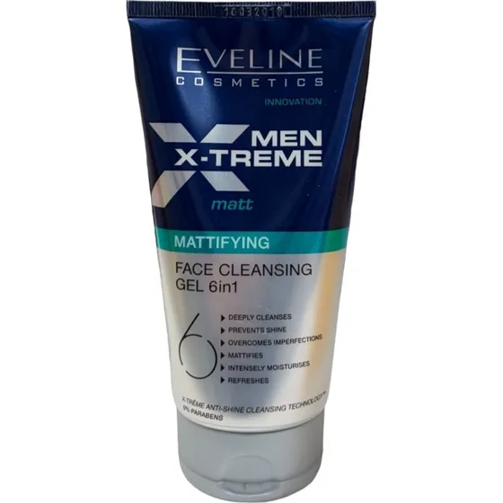 Eveline Men X-Treme Gel Limpiador 6 en 1