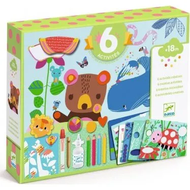 Djeco Cofre multiactividades El ratn y sus amigos 18 meses+