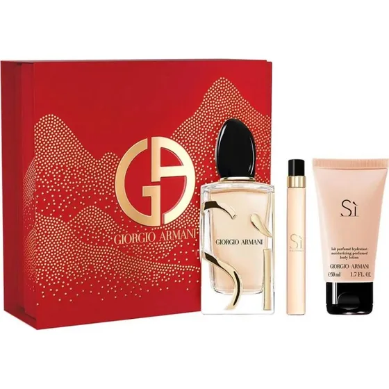 Giorgio Armani Set de Navidad Sì Eau de Parfum 100ml + 50ml + 10ml