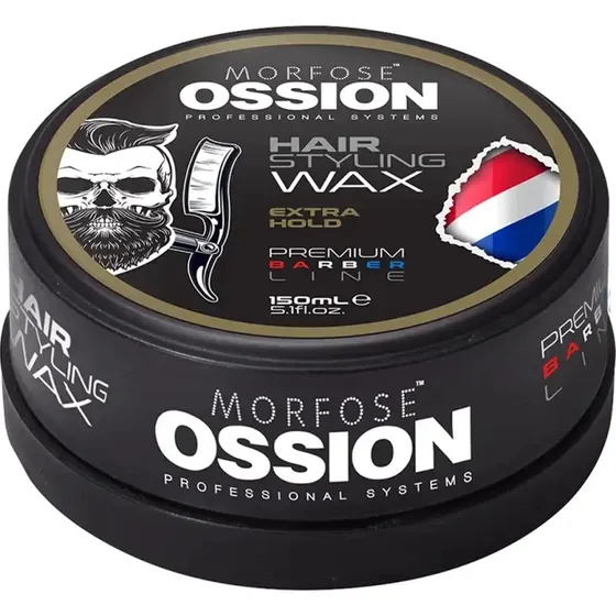 Ossion Cera de Fijacin Extra Fuerte Marrn 150ml