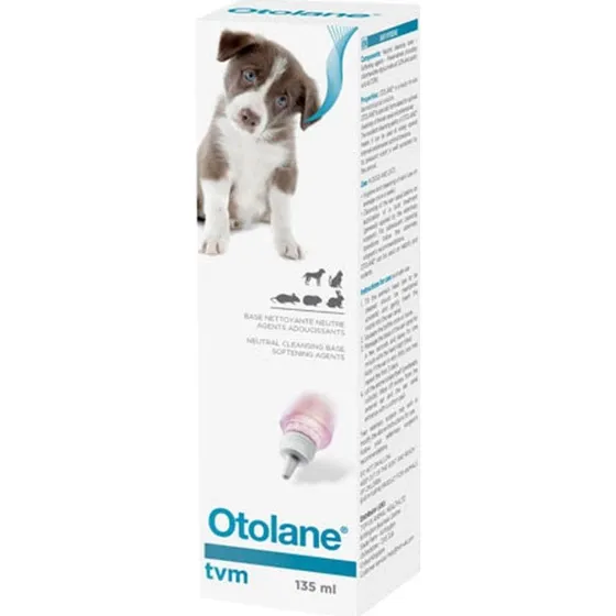 TVM Otolane Limpiador Auricular para Mascotas - Pack Ahorro (2 x 135 ml)