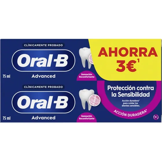 Oral-B Advanced Sensibilidad 2x75 ml