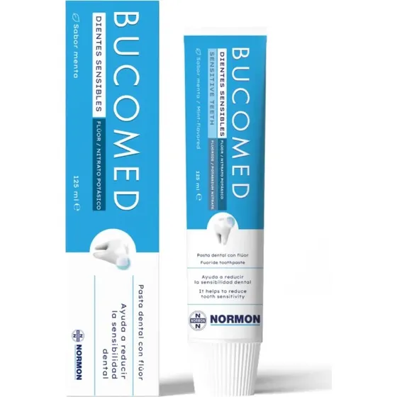 Bucomed Pasta Dientes Sensibles Fluor 125 ml