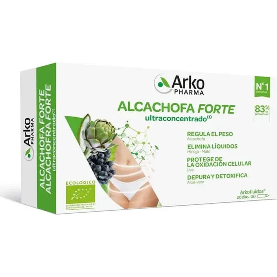 Arkopharma Arkofluido Alcachofa Forte Ultraconcentrado 20 Viales