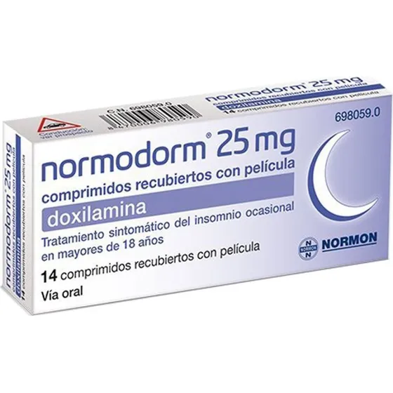 Normodorm 25 mg 14 Comprimidos Recubiertos