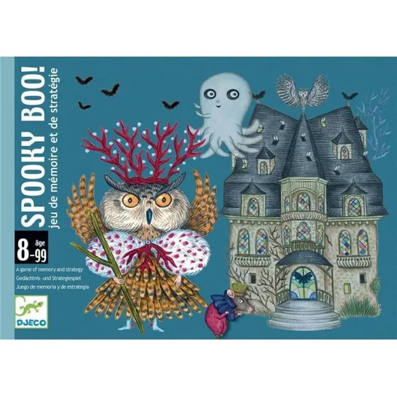 Djeco Spooky Boo! Juego de Estrategia y Memoria