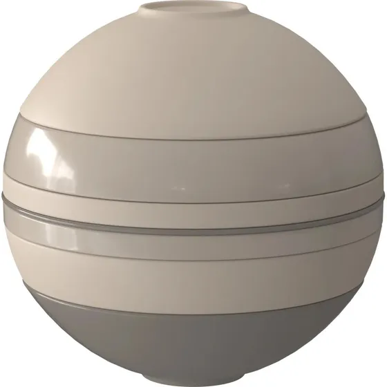Villeroy & Boch Vajilla Iconic La Boule 7 piezas Pure beige