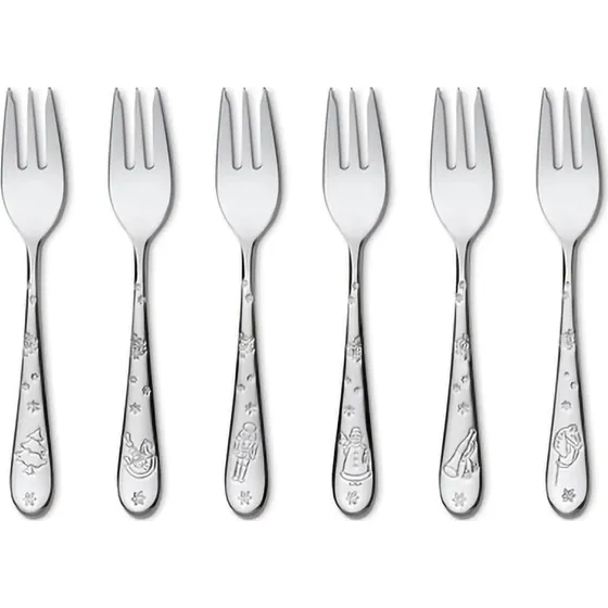Villeroy & Boch Set de 6 Tenedores para Pastel Toy's Delight