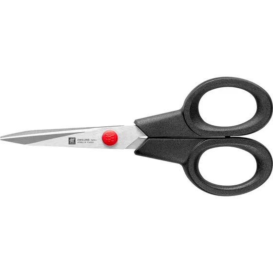 ZWILLING TWIN L Tijera doméstica de 11 cm, Acero inoxidable, Negro