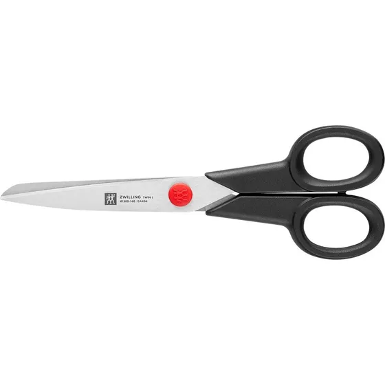 Zwilling TWIN L Tijera Doméstica de 16 cm en Acero Inoxidable Negro