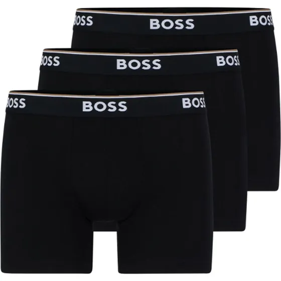 Hugo Boss Pack de 3 Boxer Briefs de Algodón con Stretch - Talla M