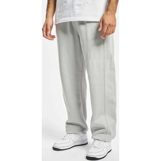 Urban Classics Pantalones de Hombre con Puños Acanalados, Gris