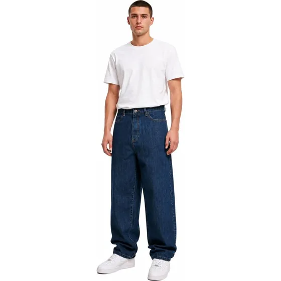 Urban Classics Vaqueros 90's de Algodón Azul Corte Ancho