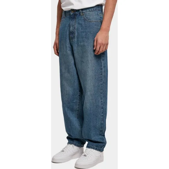 Urban Classics Vaqueros 90's de Algodón Azul - Corte Ancho