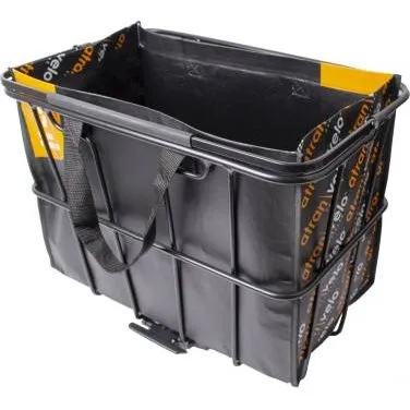 Atran Grocery Cesta Trasera 40L Negro