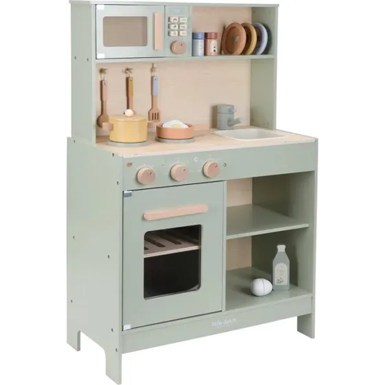 Little Dutch Cocina Menta de Madera