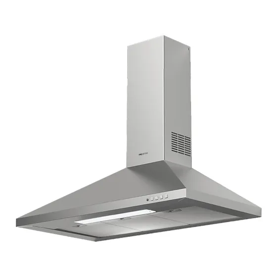 Campana Mepamsa Gavia 70 cm Inox - 740 m³/h y LED
