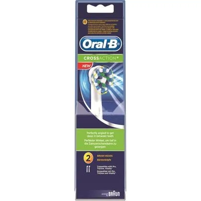 Oral-B Pro CrossAction Recambio Cepillo Elctrico 2 Uds