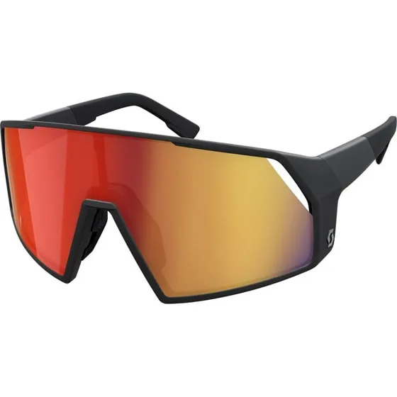 Scott Pro Shield 2026 - Gafas de Ciclismo Black Red Chrome Cat 3