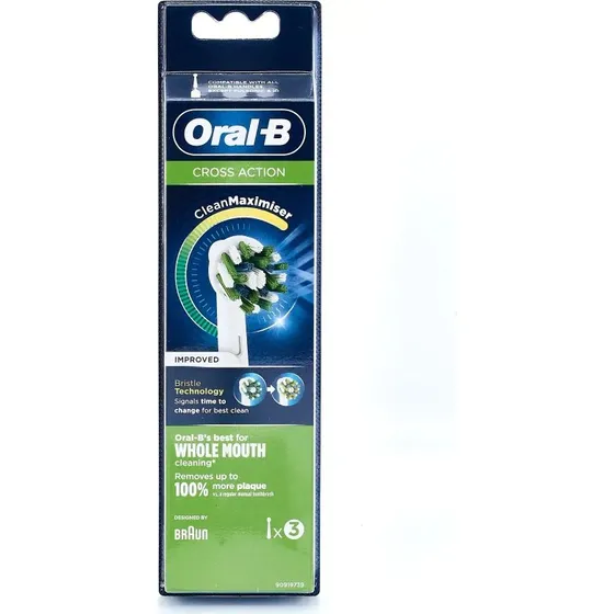 Oral-B CrossAction Recambio 3 Unidades