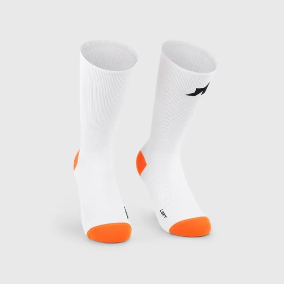 Assos RSR S11 Calcetines de Ciclismo Blanco - Talla 39-42