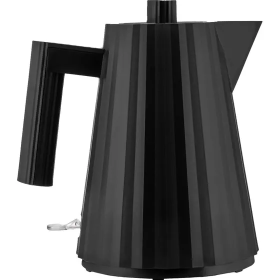 Alessi Hervidor de agua Plissé Negro MDL06/1S 1L