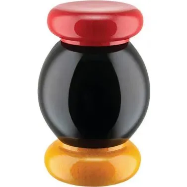Alessi Molinillo de sal y pimienta Twergi de madera de haya 11 cm