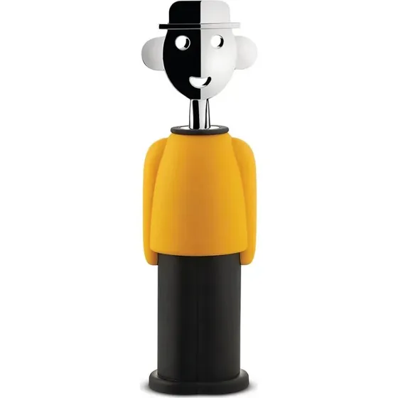 Alessi Sacacorchos Alessandro M. Amarillo y Negro