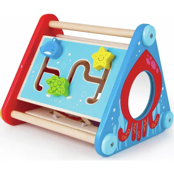 Hape Caja de Actividades Multicolor 5 Lados