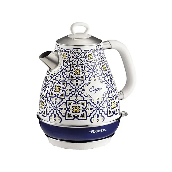 Hervidor de agua Ariete Capri 2000W 1.7L - Azul/Blanco