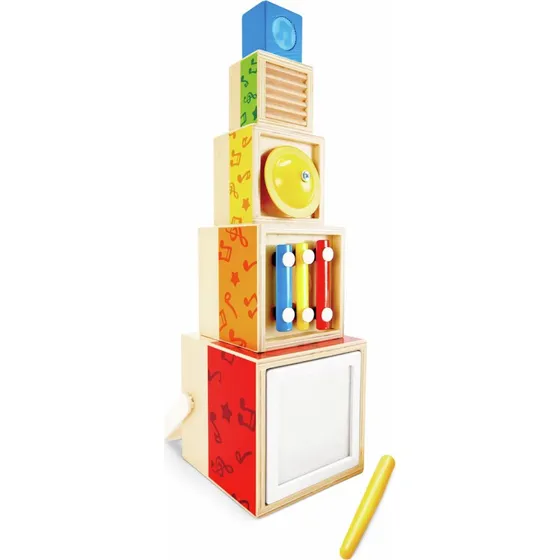 Hape Juego de Apilamiento Musical 6 Piezas