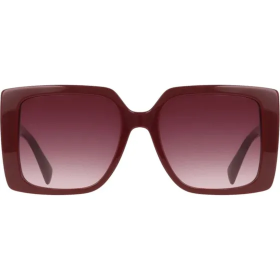 Liu Jo Gafas de Sol LJ816S Cuadradas para Mujer - Rojo Burdeos