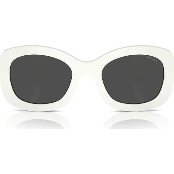 Prada PR A13S Gafas de Sol Mariposa Blanco y Gris 54mm