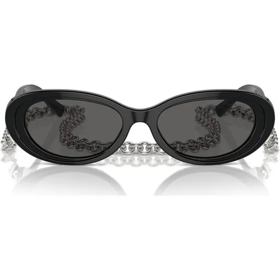 Tiffany & Co. TF4221 Gafas de Sol Ovaladas para Mujer - Negro/Gris