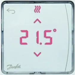 Danfoss 088U1015 Termostato Blanco 230V