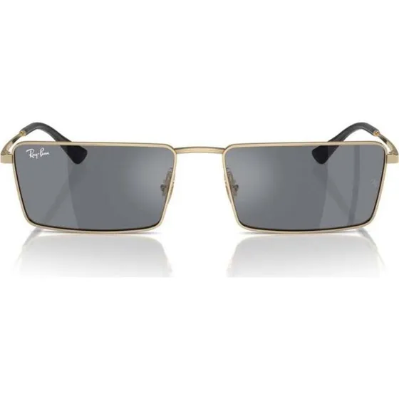Ray-Ban RB 3741 Gafas de Sol Unisex Oro y Gris 56mm