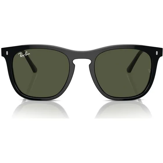 Ray-Ban RB 2210 Gafas de Sol Cuadradas Unisex Negro Verde 53mm