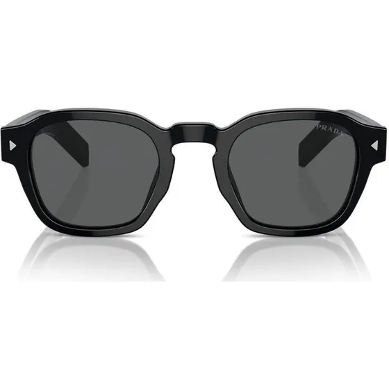 Prada Hombre PR A16S 16K731 Gafas de Sol Pantos en Acetato Negro