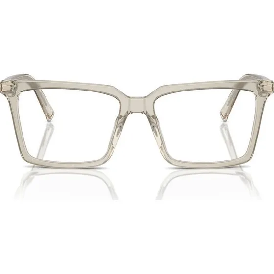 Miu Miu VMU 08XV Gafas de Vista Cuadradas Gris para Mujer