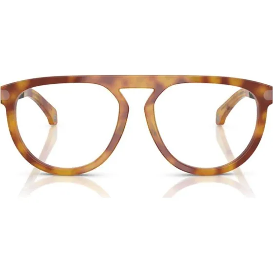 Moncler ME2007 Gafas de Vista Unisex Geométricas Color Habano