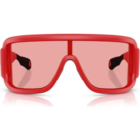 Moncler ME8003 Gafas de Sol Unisex Rojo Montura Ancha