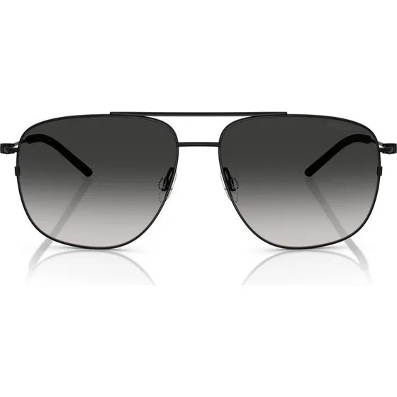 Moncler ME4004 Gafas de Sol Unisex Geométricas Negro Gris
