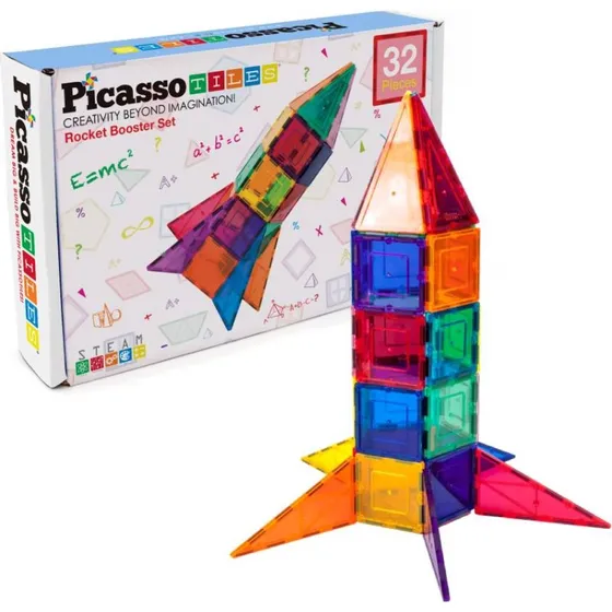 CEFA TOYS Picasso Tiles 32 Piezas Magnticas
