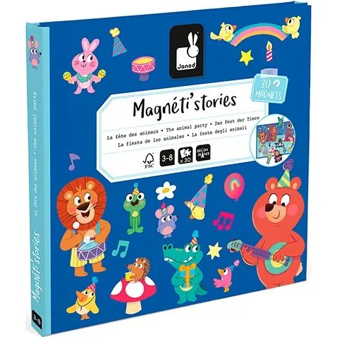 Janod Magneti'Stories La Fiesta de los Animales