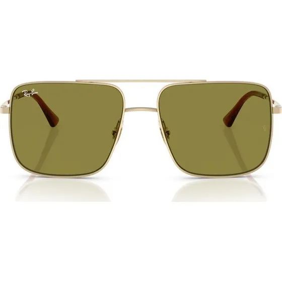 Ray-Ban RB 3758 Gafas de Sol Unisex Oro y Verde 54mm