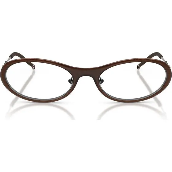 Diesel DL 5001 Gafas de Vista Unisex Marrón Ovaladas